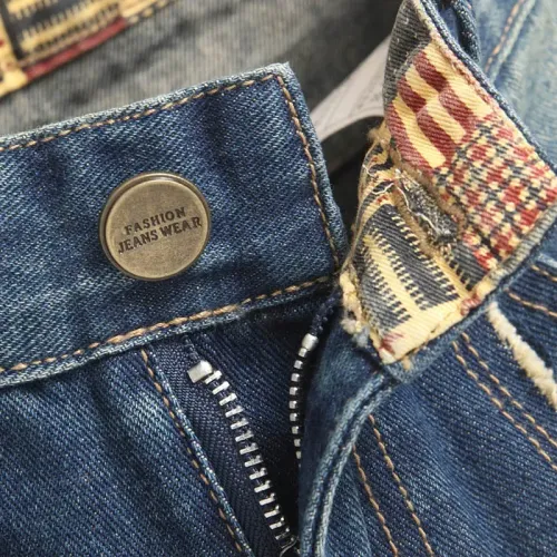 Replica Fendi Jeans For Men #1445524 $40.00 USD for Wholesale