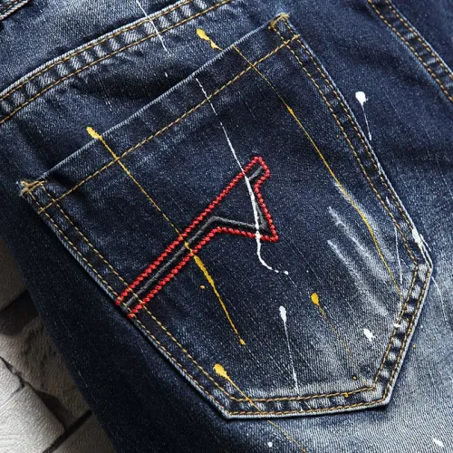 Replica Louis Vuitton LV Jeans For Men #1445525 $40.00 USD for Wholesale