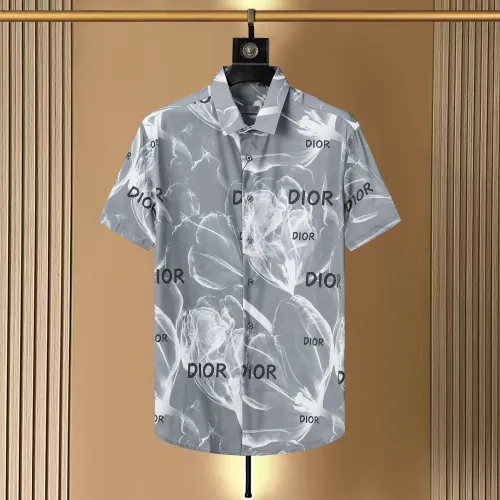 Wholesale Christian Dior Shirts Short Sleeved For Men #1445530 $36.00 USD, Wholesale Quality Replica Christian Dior Shirts