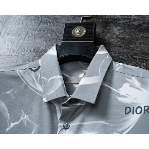 Replica Christian Dior Shirts Short Sleeved For Men #1445530 $36.00 USD for Wholesale
