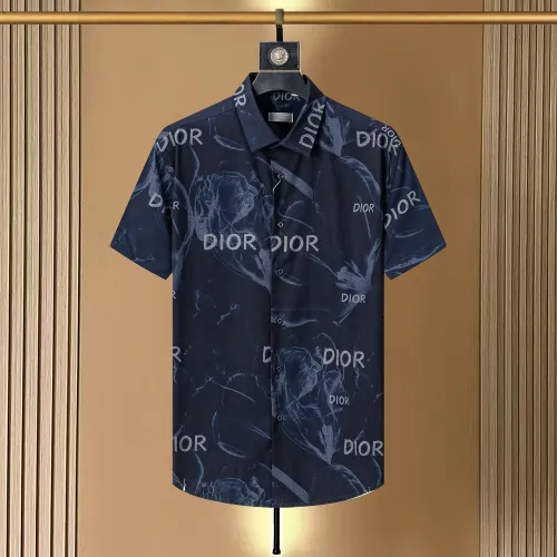 Wholesale Christian Dior Shirts Short Sleeved For Men #1445531 $36.00 USD, Wholesale Quality Replica Christian Dior Shirts