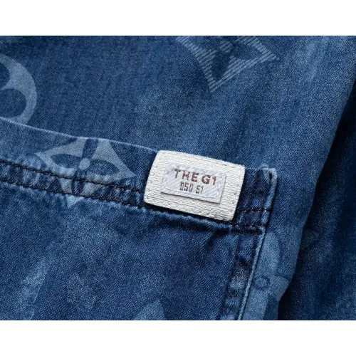 Replica Louis Vuitton LV Shirts Short Sleeved For Men #1445532 $39.00 USD for Wholesale