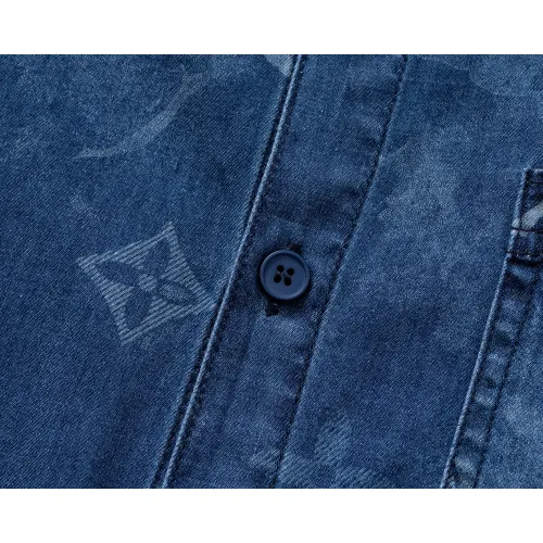 Replica Louis Vuitton LV Shirts Short Sleeved For Men #1445532 $39.00 USD for Wholesale