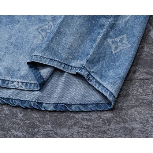 Replica Louis Vuitton LV Shirts Short Sleeved For Men #1445532 $39.00 USD for Wholesale