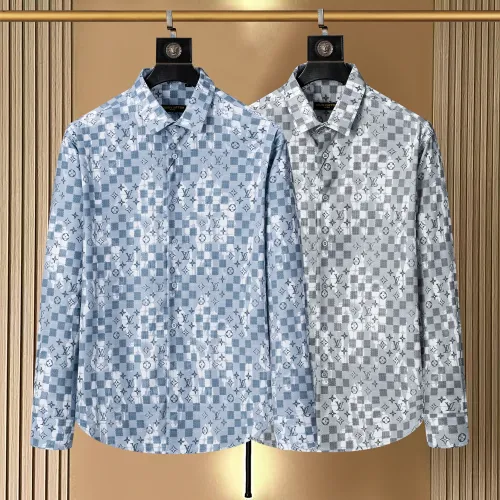 Replica Louis Vuitton LV Shirts Long Sleeved For Men #1445533 $38.00 USD for Wholesale