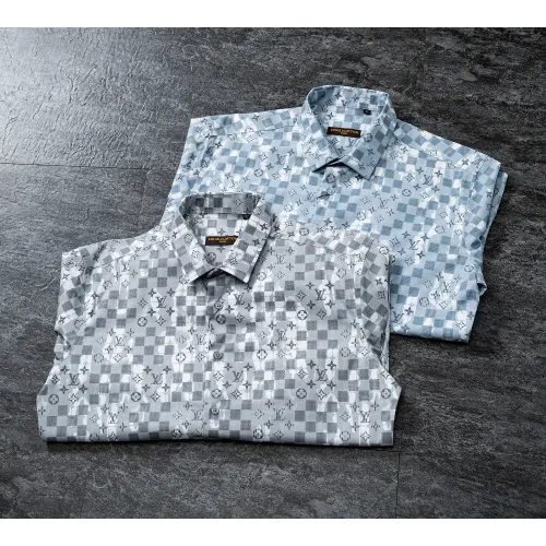 Replica Louis Vuitton LV Shirts Long Sleeved For Men #1445533 $38.00 USD for Wholesale