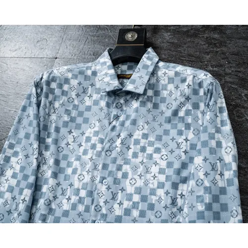 Replica Louis Vuitton LV Shirts Long Sleeved For Men #1445538 $38.00 USD for Wholesale