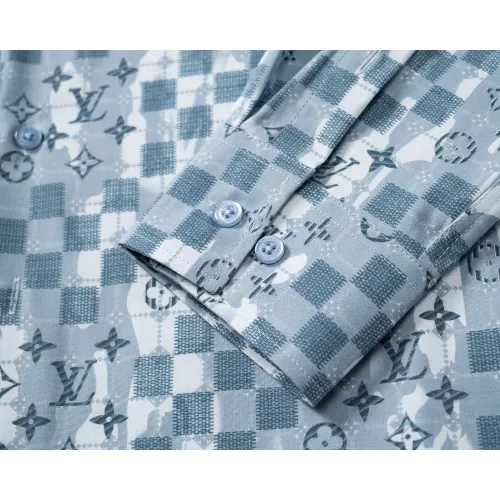 Replica Louis Vuitton LV Shirts Long Sleeved For Men #1445538 $38.00 USD for Wholesale