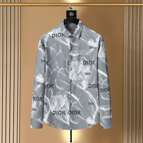 Wholesale Christian Dior Shirts Long Sleeved For Men #1445539 $38.00 USD, Wholesale Quality Replica Christian Dior Shirts