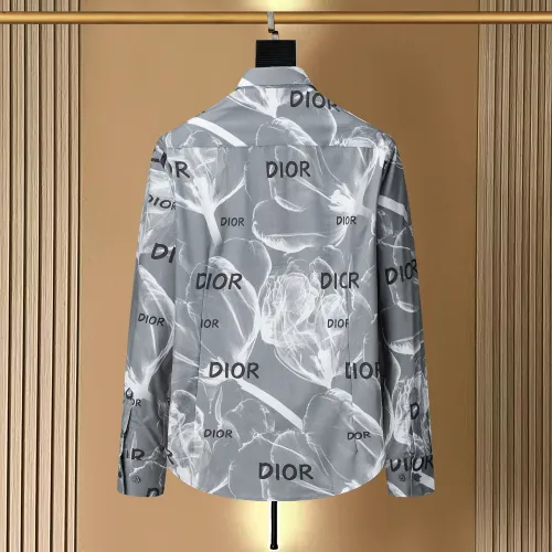 Replica Christian Dior Shirts Long Sleeved For Men #1445539 $38.00 USD for Wholesale