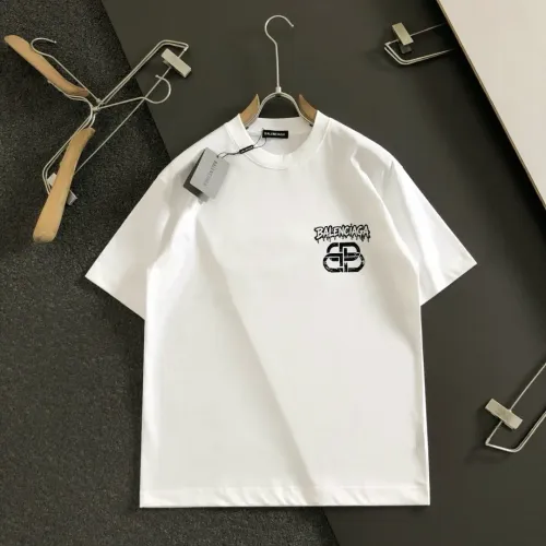 Wholesale Balenciaga T-Shirts Short Sleeved For Men #1445541 $40.00 USD, Wholesale Quality Replica Balenciaga T-Shirts