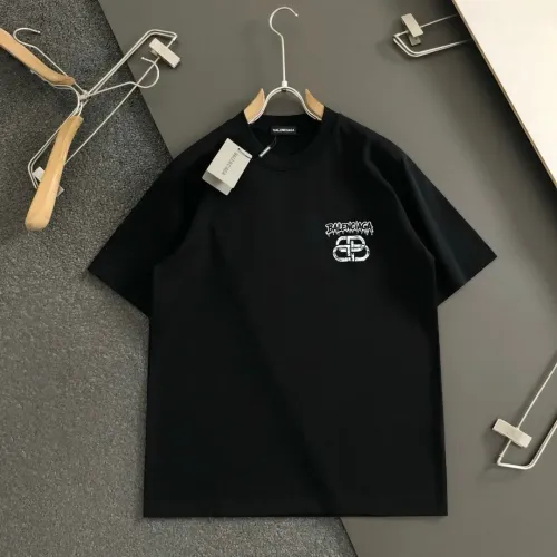 Wholesale Balenciaga T-Shirts Short Sleeved For Men #1445542 $40.00 USD, Wholesale Quality Replica Balenciaga T-Shirts