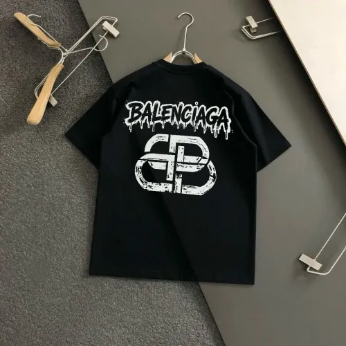Replica Balenciaga T-Shirts Short Sleeved For Men #1445542 $40.00 USD for Wholesale