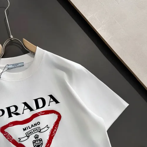Replica Prada T-Shirts Short Sleeved For Men #1445543 $40.00 USD for Wholesale