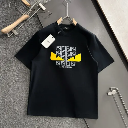 Wholesale Fendi T-Shirts Short Sleeved For Men #1445546 $40.00 USD, Wholesale Quality Replica Fendi T-Shirts