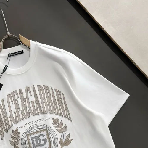 Replica Dolce & Gabbana D&G T-Shirts Short Sleeved For Men #1445549 $40.00 USD for Wholesale