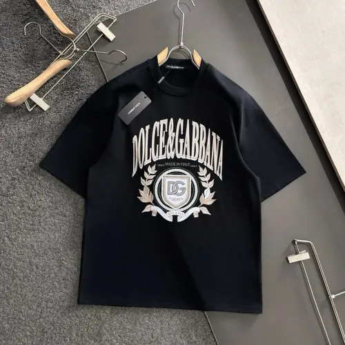Wholesale Dolce &amp; Gabbana D&amp;G T-Shirts Short Sleeved For Men #1445550 $40.00 USD, Wholesale Quality Replica Dolce &amp; Gabbana D&amp;G T-Shirts