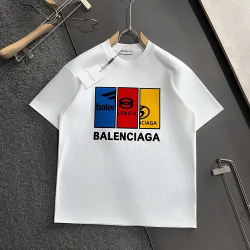 Wholesale Balenciaga T-Shirts Short Sleeved For Men #1445553 $40.00 USD, Wholesale Quality Replica Balenciaga T-Shirts
