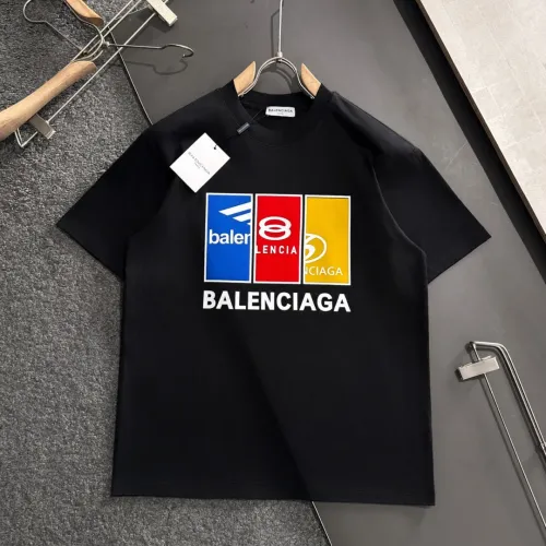 Wholesale Balenciaga T-Shirts Short Sleeved For Men #1445554 $40.00 USD, Wholesale Quality Replica Balenciaga T-Shirts