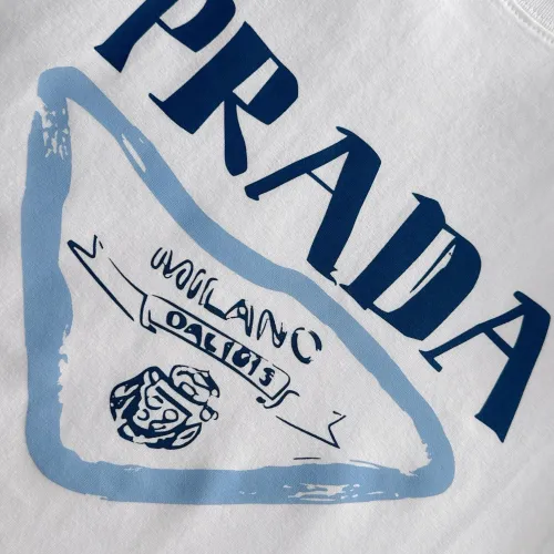 Replica Prada T-Shirts Short Sleeved For Men #1445555 $40.00 USD for Wholesale
