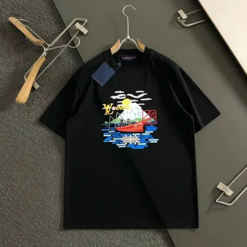 Wholesale Louis Vuitton LV T-Shirts Short Sleeved For Men #1445561 $40.00 USD, Wholesale Quality Replica Louis Vuitton LV T-Shirts