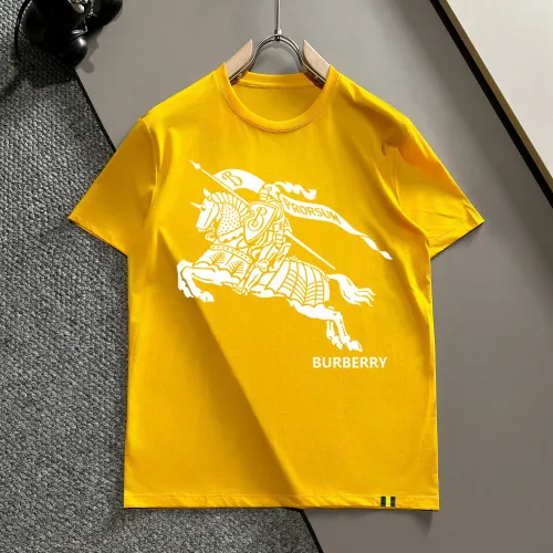 Wholesale Burberry T-Shirts Short Sleeved For Men #1445566 $40.00 USD, Wholesale Quality Replica Burberry T-Shirts