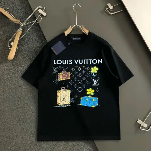 Wholesale Louis Vuitton LV T-Shirts Short Sleeved For Men #1445570 $40.00 USD, Wholesale Quality Replica Louis Vuitton LV T-Shirts