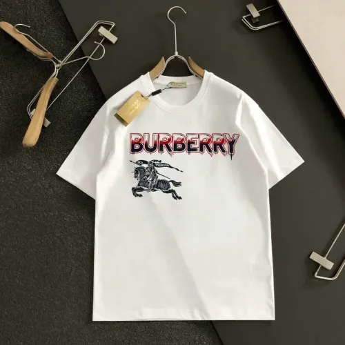 Wholesale Burberry T-Shirts Short Sleeved For Men #1445573 $40.00 USD, Wholesale Quality Replica Burberry T-Shirts