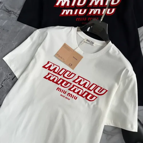 Replica MIU MIU T-Shirts Short Sleeved For Men #1445577 $40.00 USD for Wholesale