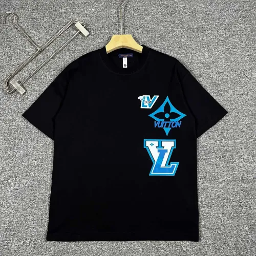 Wholesale Louis Vuitton LV T-Shirts Short Sleeved For Men #1445582 $40.00 USD, Wholesale Quality Replica Louis Vuitton LV T-Shirts
