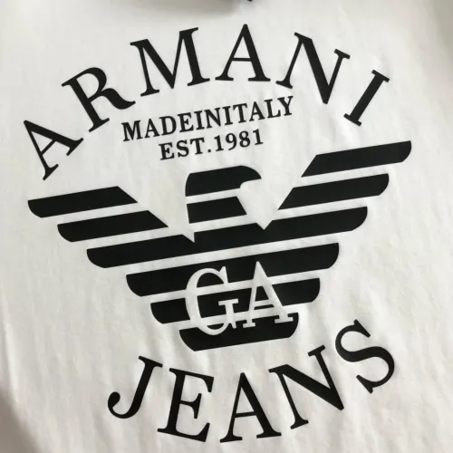 Replica Armani T-Shirts Short Sleeved For Men #1445587 $40.00 USD for Wholesale