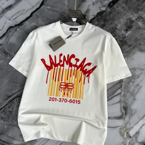 Wholesale Balenciaga T-Shirts Short Sleeved For Men #1445589 $40.00 USD, Wholesale Quality Replica Balenciaga T-Shirts