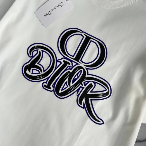 Replica Christian Dior T-Shirts Short Sleeved For Men #1445597 $40.00 USD for Wholesale