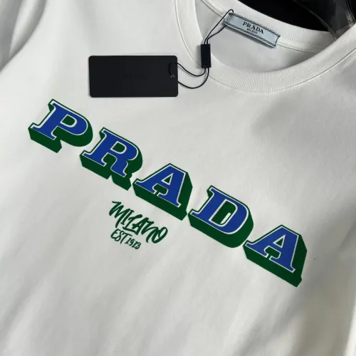 Replica Prada T-Shirts Short Sleeved For Men #1445609 $40.00 USD for Wholesale