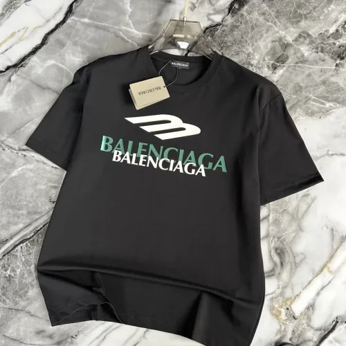 Wholesale Balenciaga T-Shirts Short Sleeved For Men #1445616 $40.00 USD, Wholesale Quality Replica Balenciaga T-Shirts