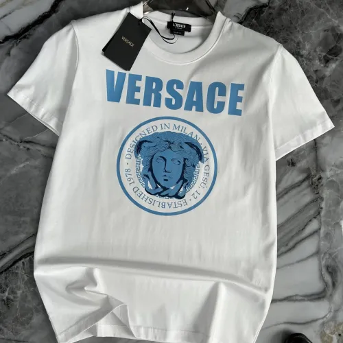 Wholesale Versace T-Shirts Short Sleeved For Men #1445621 $40.00 USD, Wholesale Quality Replica Versace T-Shirts