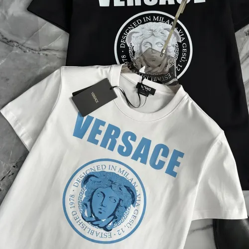 Replica Versace T-Shirts Short Sleeved For Men #1445621 $40.00 USD for Wholesale