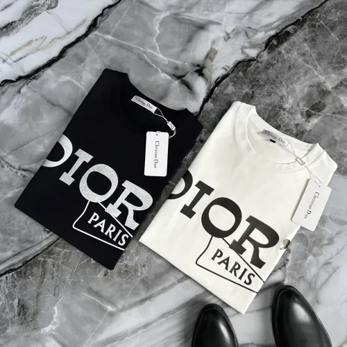 Replica Christian Dior T-Shirts Short Sleeved For Men #1445628 $40.00 USD for Wholesale