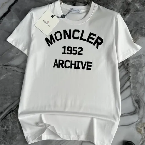 Wholesale Moncler T-Shirts Short Sleeved For Men #1445629 $40.00 USD, Wholesale Quality Replica Moncler T-Shirts