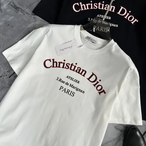 Replica Christian Dior T-Shirts Short Sleeved For Men #1445631 $40.00 USD for Wholesale