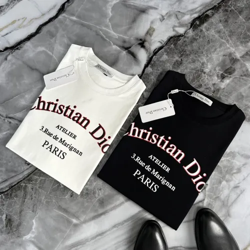 Replica Christian Dior T-Shirts Short Sleeved For Men #1445632 $40.00 USD for Wholesale