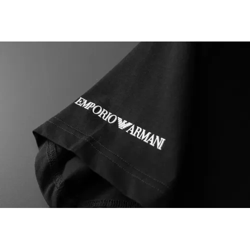 Replica Armani Tracksuits Short Sleeved For Men #1445657 $68.00 USD for Wholesale