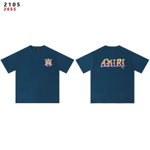 Wholesale Amiri T-Shirts Short Sleeved For Unisex #1445725 $32.00 USD, Wholesale Quality Replica Amiri T-Shirts