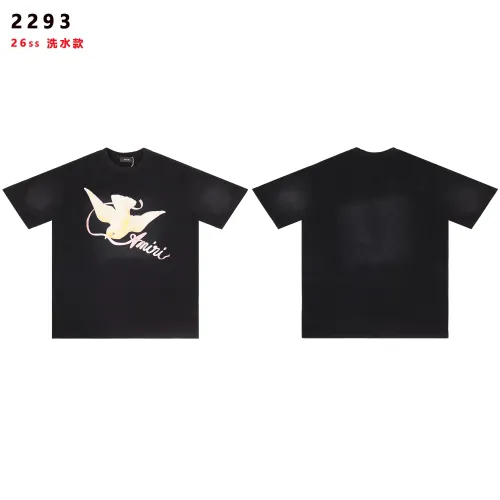Wholesale Amiri T-Shirts Short Sleeved For Unisex #1445729 $32.00 USD, Wholesale Quality Replica Amiri T-Shirts