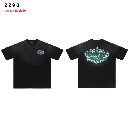 Wholesale Amiri T-Shirts Short Sleeved For Unisex #1445731 $32.00 USD, Wholesale Quality Replica Amiri T-Shirts