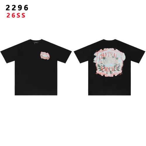 Wholesale Amiri T-Shirts Short Sleeved For Unisex #1445733 $32.00 USD, Wholesale Quality Replica Amiri T-Shirts