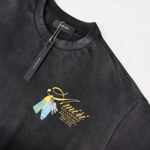 Replica Amiri T-Shirts Short Sleeved For Unisex #1445736 $32.00 USD for Wholesale