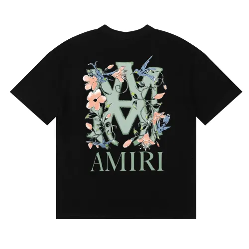 Wholesale Amiri T-Shirts Short Sleeved For Unisex #1445739 $32.00 USD, Wholesale Quality Replica Amiri T-Shirts