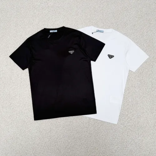 Replica Prada T-Shirts Short Sleeved For Men #1445759 $34.00 USD for Wholesale