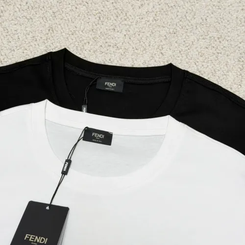 Replica Fendi T-Shirts Short Sleeved For Men #1445763 $34.00 USD for Wholesale